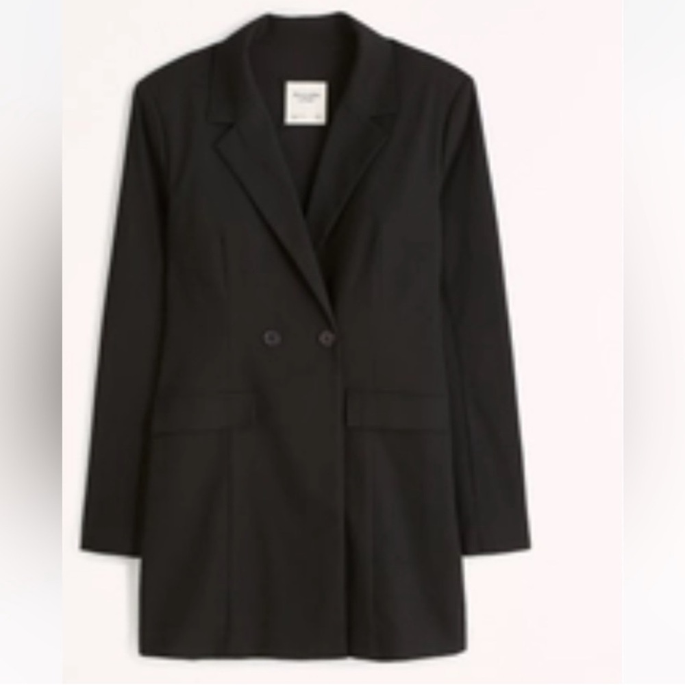 Abercrombie Black Mini Blazer Dress